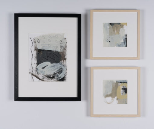 Black-and-White-Collection-Framed-Grouping-Abstract-Painrings-Rita-Vindedzis-1500